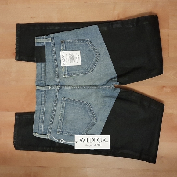 🥳HPx2🥳 NWT, Wildfox The Marianne Mid-Rise in Poetry Jeans - Picture 11 of 15
